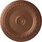 Ekena Millwork Carlsbad Ceiling Medallion (Fits Canopies up to 5 1/2"), 31 1/8"OD x 1 1/2"P, Polished Copper CM31CAPOS - alternate 1